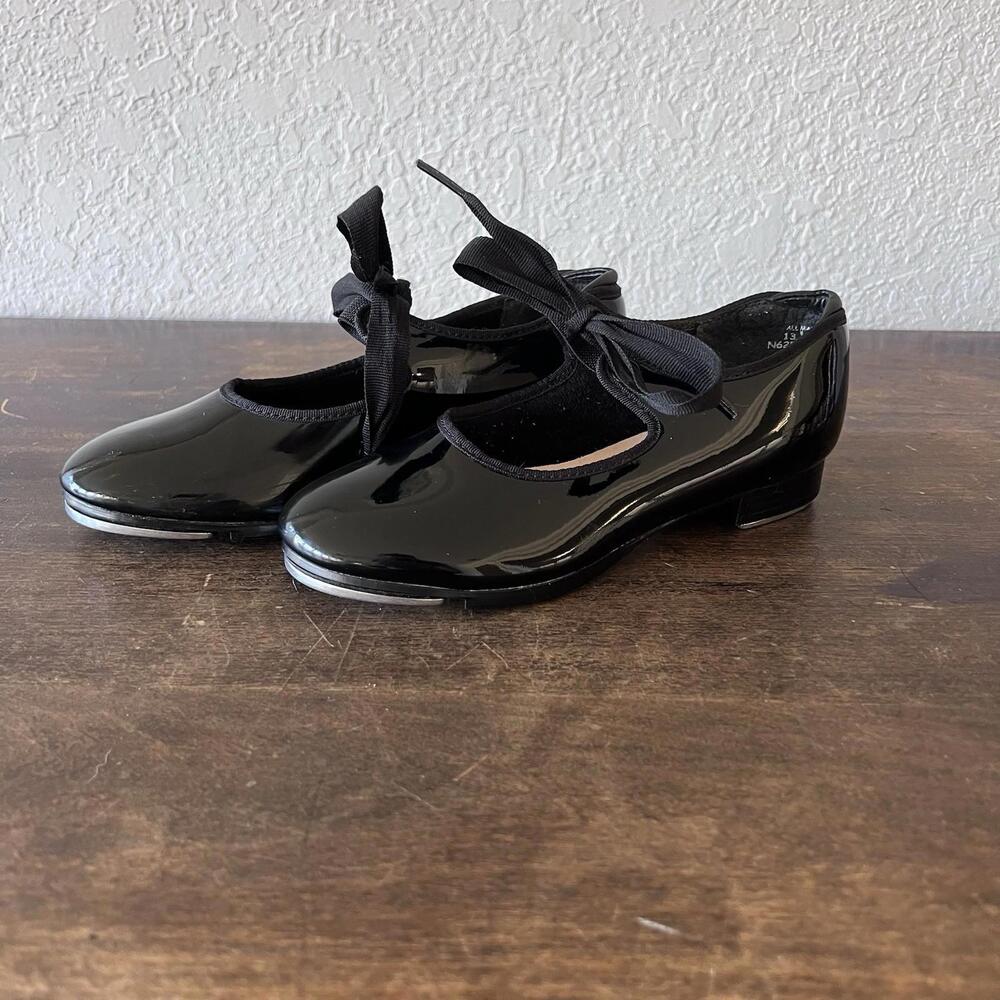Capezio TeleTone Tap Dance Shoes Girls 13.5  Little‎ Kids